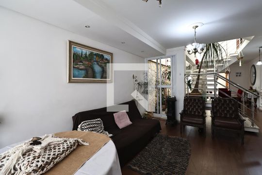 Sala de casa à venda com 4 quartos, 300m² em Vila Assunção, Santo André
