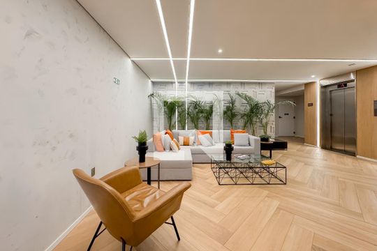 Área comum de apartamento à venda com 1 quarto, 34m² em Vila Mariana, São Paulo