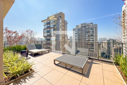 Área comum de apartamento à venda com 1 quarto, 34m² em Vila Mariana, São Paulo