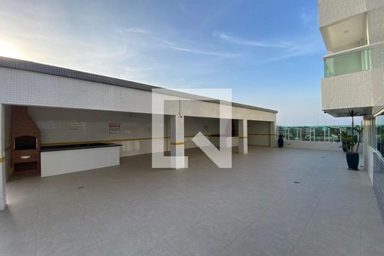 Área comum - Churrasqueira de apartamento para alugar com 2 quartos, 114m² em Maracanã, Praia Grande
