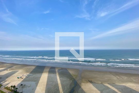 Vista da Sacada de apartamento para alugar com 2 quartos, 114m² em Maracanã, Praia Grande