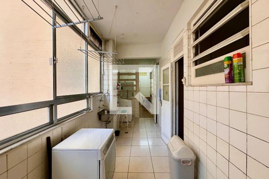 Área de Serviço de apartamento à venda com 4 quartos, 213m² em Leme, Rio de Janeiro