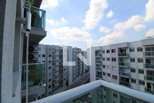  Varanda de apartamento à venda com 2 quartos, 50m² em Pechincha, Rio de Janeiro