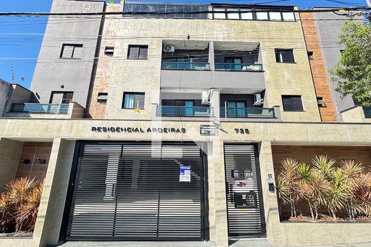 Fachada de apartamento à venda com 3 quartos, 74m² em Jardim, Santo André
