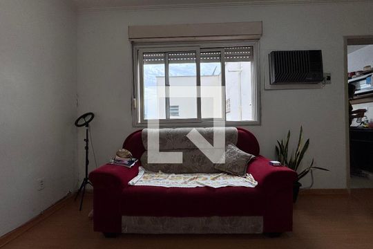 Sala de apartamento à venda com 1 quarto, 50m² em Centro, São Leopoldo