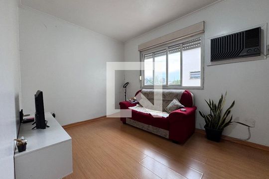 Sala de apartamento à venda com 1 quarto, 50m² em Centro, São Leopoldo