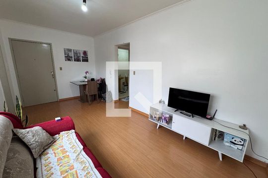 Sala de apartamento à venda com 1 quarto, 50m² em Centro, São Leopoldo