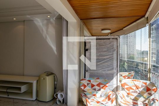 Varanda de apartamento para alugar com 3 quartos, 130m² em Vila Mascote, São Paulo