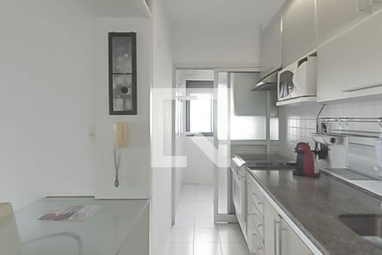 Cozinha de apartamento à venda com 2 quartos, 50m² em Cidade Monções, São Paulo