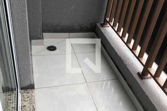 Varanda da Sala de apartamento para alugar com 1 quarto, 27m² em Vila Monte Alegre, São Paulo