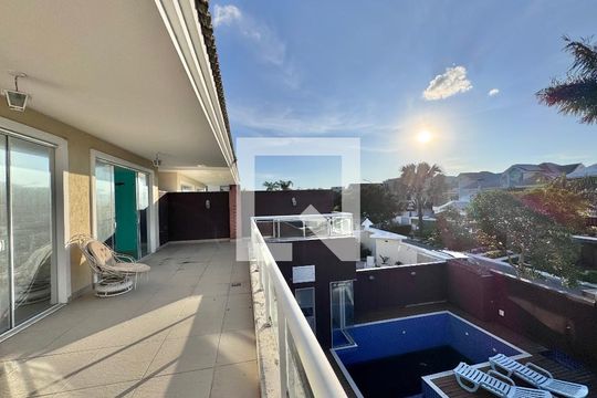 Varanda - Suíte 1 e Quarto de casa de condomínio à venda com 4 quartos, 662m² em Recreio dos Bandeirantes, Rio de Janeiro