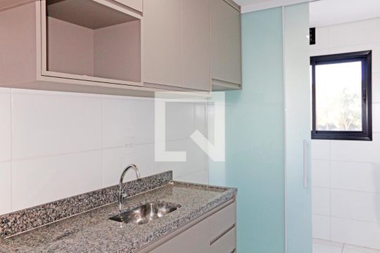 Cozinha de apartamento para alugar com 2 quartos, 60m² em Dos Ortizes, Valinhos