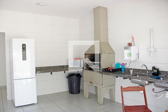 Área comum - Churrasqueira de apartamento para alugar com 2 quartos, 60m² em Dos Ortizes, Valinhos