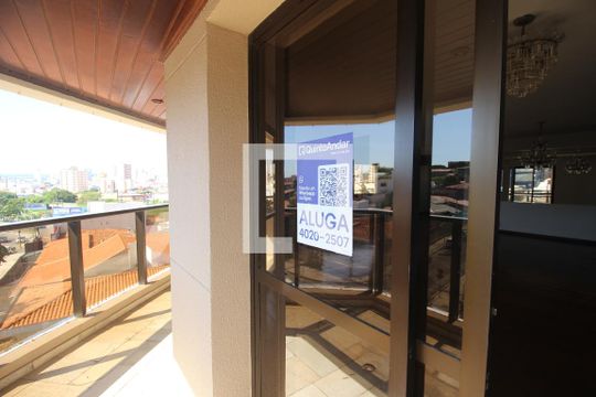 Placa de apartamento para alugar com 3 quartos, 238m² em Jardim Marisa, Sorocaba