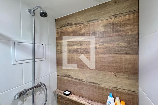 Banheiro Social de apartamento à venda com 2 quartos, 64m² em Recreio dos Bandeirantes, Rio de Janeiro