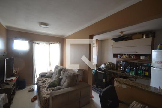 Sala/Cozinha de apartamento para alugar com 2 quartos, 53m² em Centro, Nilópolis