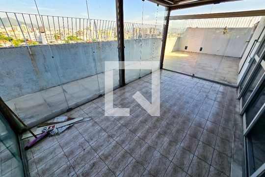 Varanda da Sala de apartamento à venda com 3 quartos, 181m² em Cachambi, Rio de Janeiro