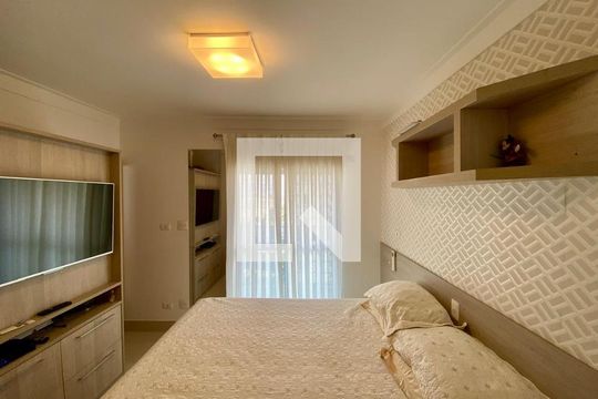 Suíte 2 de apartamento para alugar com 3 quartos, 193m² em Canto do Forte, Praia Grande