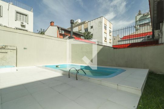 Área comum - Piscina de apartamento à venda com 3 quartos, 178m² em Petrópolis, Porto Alegre