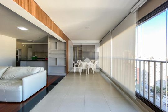 Varanda da Sala de apartamento para alugar com 3 quartos, 170m² em Vila Mariana, São Paulo