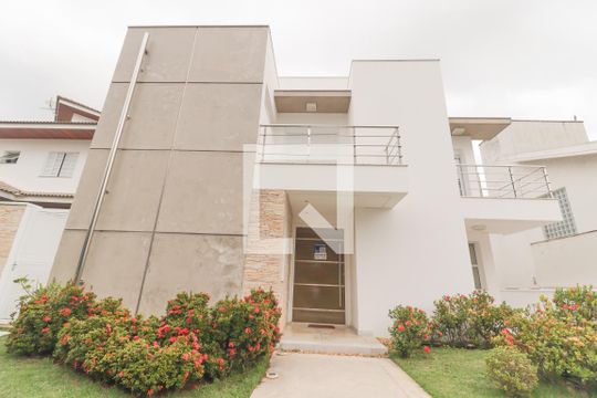 Fachada de casa de condomínio à venda com 4 quartos, 410m² em Vila Virgínia, Jundiaí