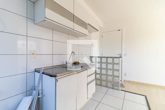 Cozinha de apartamento à venda com 2 quartos, 36m² em Jardim Sao Saverio, São Paulo