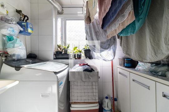 Área de Serviço de apartamento para alugar com 2 quartos, 51m² em Jardim Celeste, São Paulo