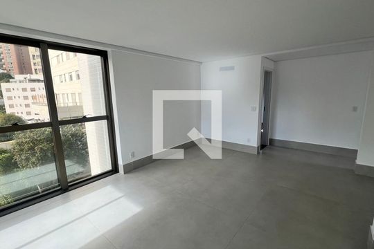 Sacada/Sala de apartamento à venda com 3 quartos, 88m² em Serra, Belo Horizonte