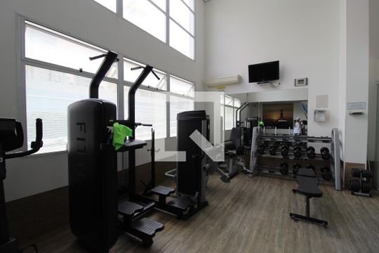 Área Comum - Academia de apartamento à venda com 1 quarto, 40m² em Vila Olímpia, São Paulo