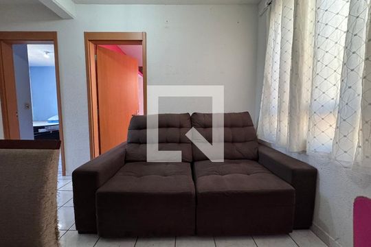 Sala de apartamento para alugar com 2 quartos, 50m² em Campina, São Leopoldo