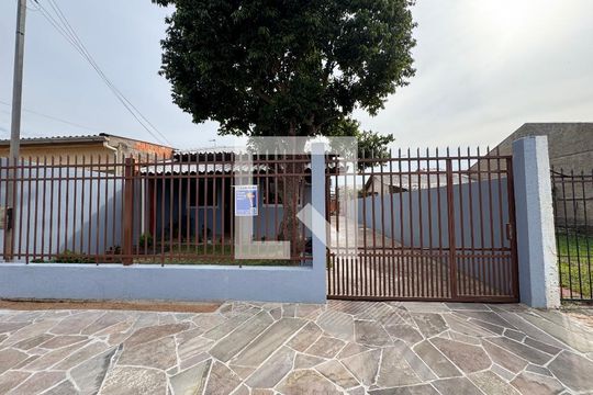 Fachada e placa de casa à venda com 3 quartos, 75m² em Campina, São Leopoldo