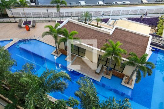 Varanda da Sala de apartamento para alugar com 2 quartos, 56m² em Del Castilho, Rio de Janeiro