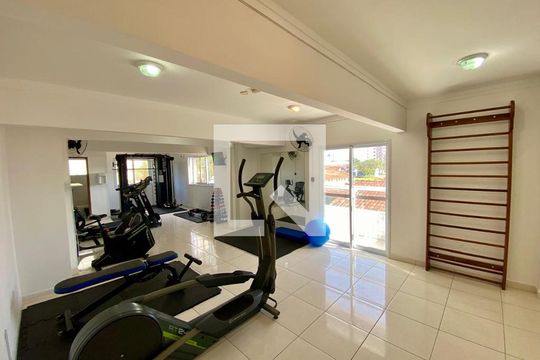 Academia de apartamento para alugar com 1 quarto, 48m² em Maracanã, Praia Grande
