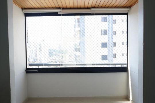 Varanda da Sala de apartamento à venda com 3 quartos, 81m² em Vila Regente Feijó, São Paulo