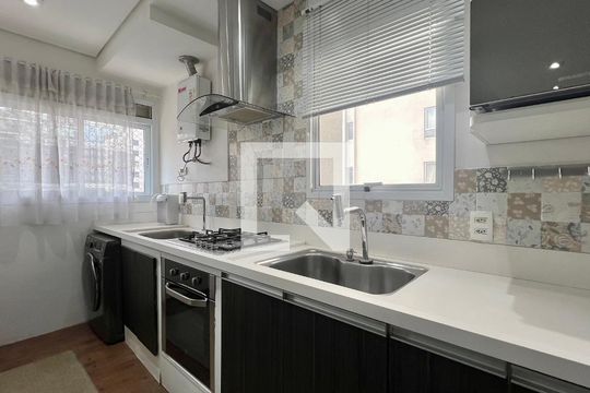 Cozinha de apartamento para alugar com 2 quartos, 93m² em Jardim Paulista, São Paulo