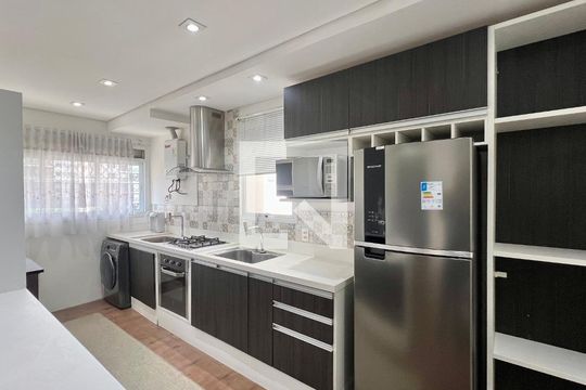 Cozinha de apartamento para alugar com 2 quartos, 93m² em Jardim Paulista, São Paulo
