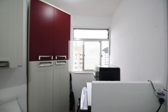 Área de Serviço de apartamento para alugar com 2 quartos, 60m² em Barra Olímpica, Rio de Janeiro