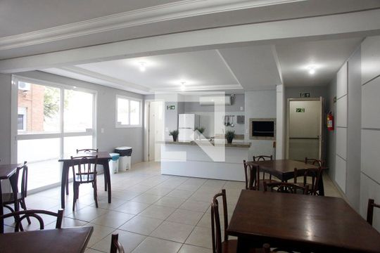 Área Comum - Salão de Festas de apartamento à venda com 2 quartos, 69m² em Santa Cecília, Porto Alegre