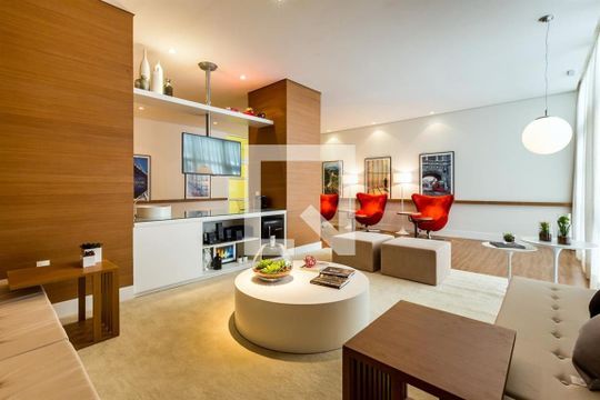 Área comum de apartamento à venda com 2 quartos, 74m² em Campo Belo, São Paulo