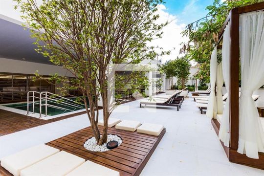 Área comum - Piscina de apartamento à venda com 2 quartos, 74m² em Campo Belo, São Paulo