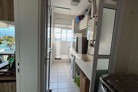 Área de Serviço de apartamento à venda com 2 quartos, 74m² em Campo Belo, São Paulo
