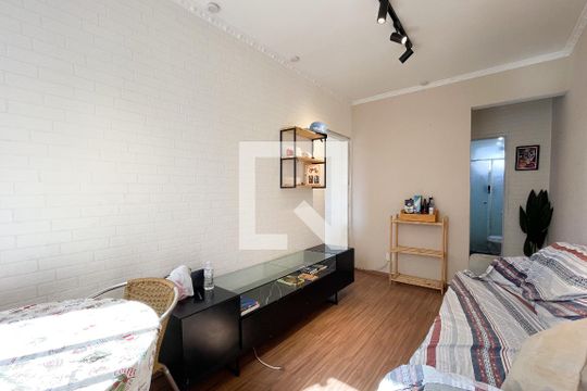 Sala de apartamento à venda com 1 quarto, 40m² em Jardim Beatriz, São Bernardo do Campo