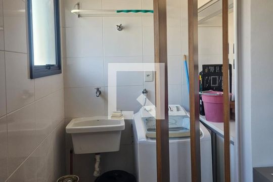 Área de Serviço de apartamento para alugar com 1 quarto, 40m² em Vila Ana Maria, Ribeirão Preto