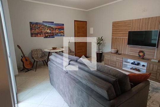 Sala de apartamento à venda com 3 quartos, 74m² em Vila Francisco Matarazzo, Santo André