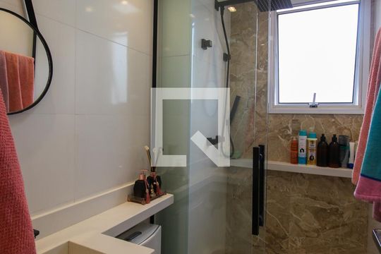 Banheiro de apartamento à venda com 2 quartos, 38m² em Vila Progresso (zona Leste), São Paulo