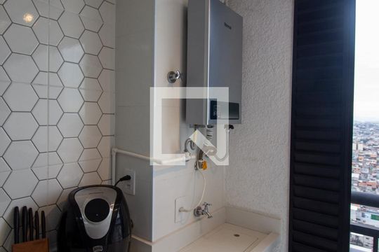 Cozinha de apartamento à venda com 2 quartos, 38m² em Vila Progresso (zona Leste), São Paulo