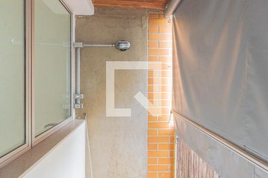 Sacada da Sala de apartamento à venda com 1 quarto, 50m² em Centro, Campinas