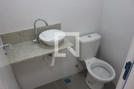 Lavabo de apartamento para alugar com 3 quartos, 86m² em Barcelona, São Caetano do Sul