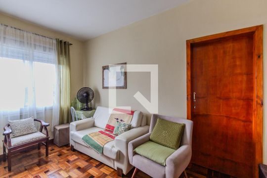 Sala de apartamento à venda com 1 quarto, 42m² em Azenha, Porto Alegre