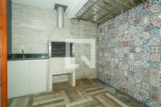 Espaço Churrasqueira de casa de condomínio à venda com 3 quartos, 179m² em Jardim Floresta, Porto Alegre